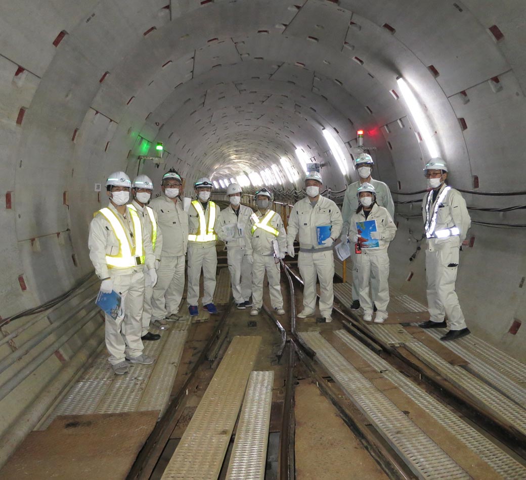 都市型シールドトンネル共同溝